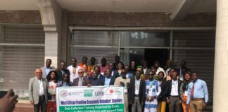 Liberia : Le responsable du programme MIDEXA du CECIDE prend part à l’atelier de formation sur les droits des défenseurs de première ligne et gouvernance des ressources naturelles de l’Union du Fleuve Mano