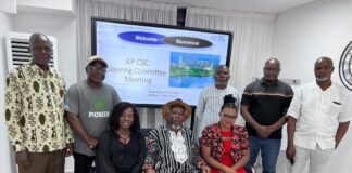 Abidjan : le responsable du programme MIDEXA à la réunion du comité de pilotage de la Coalition de la société civile du processus de Kimberly