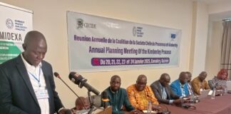 Réunion annuelle de la planification des activités de la Coalition de la société civile sur le processus de Kimberly : retour en image sur l’évènement