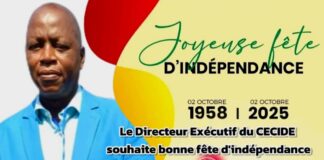 Message de bonne fête d’indépendance du Directeur Exécutif du CECIDE, Aboubacar Diallo