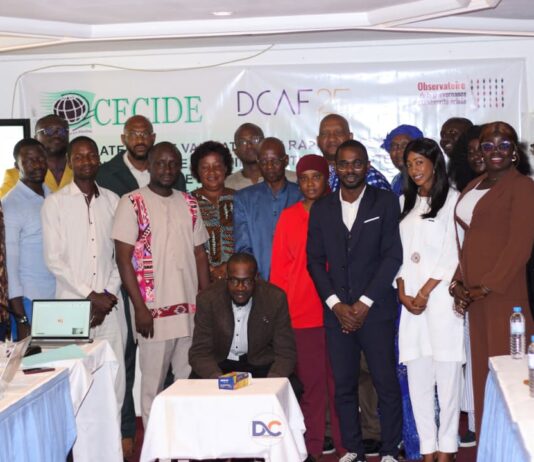 Sécurité privée en Guinée : le CECIDE renforce les capacités des acteurs pour l’élaboration d’une feuille de route nationale