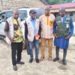 L&rsquo;equipe de mission du CECIDE dans les six localités concernées par le PROJET FCAP SIMANDOU